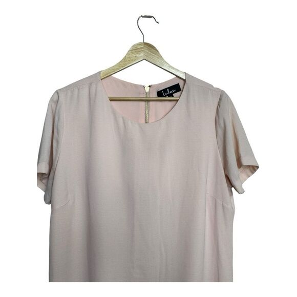 Lulus Shift and Shout Blush Pink Shift Dress XL - Picture 5 of 10